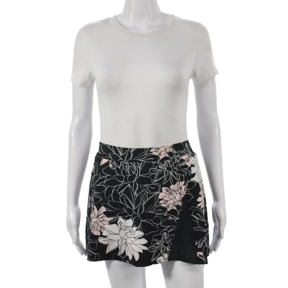 Tail Womens Athletic Black Floral Skort Mini Size XS